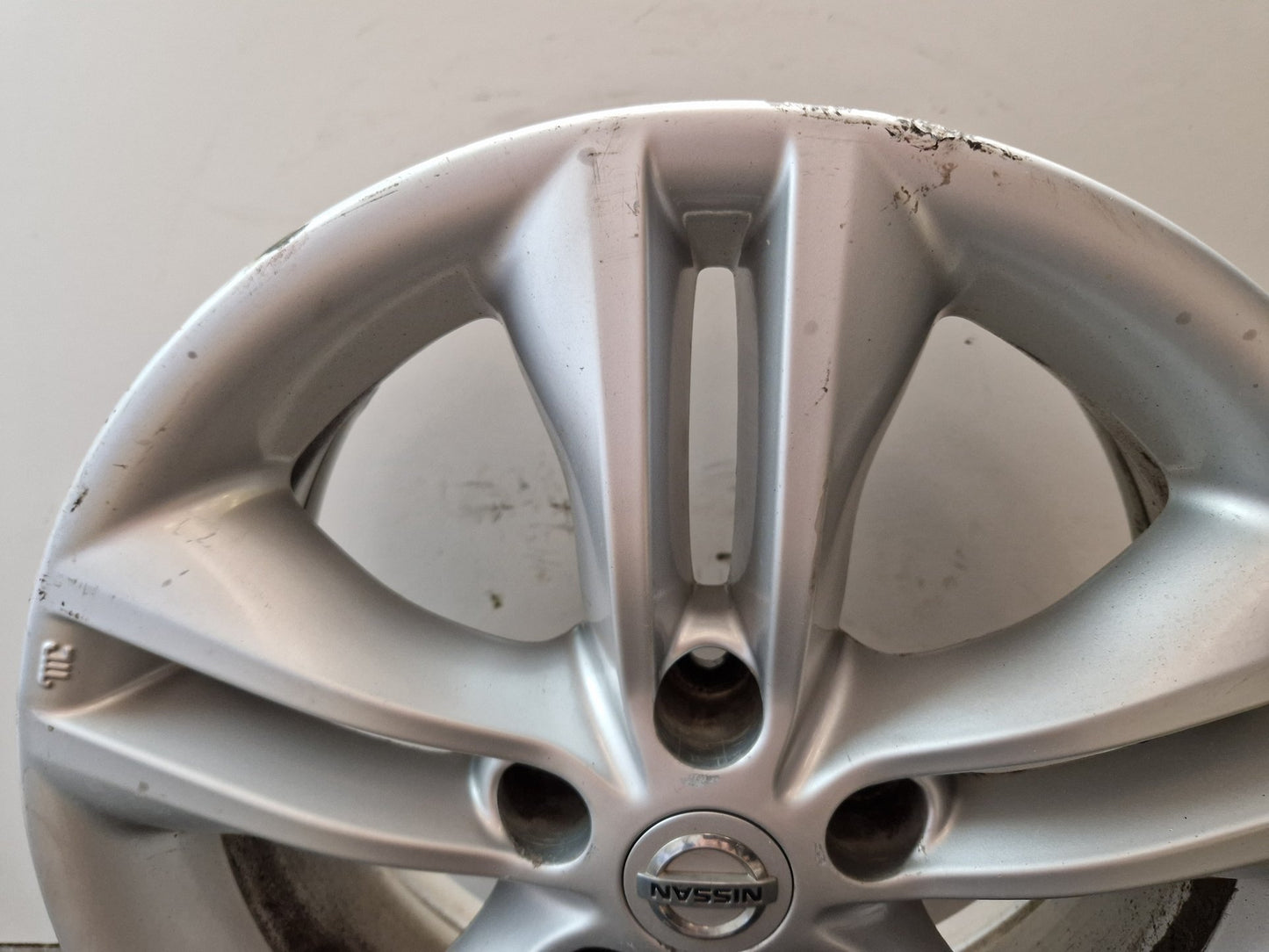 2012 Nissan Qashqai MK1 FL (J10) 17" 5 Double Spoke Alloy Wheel