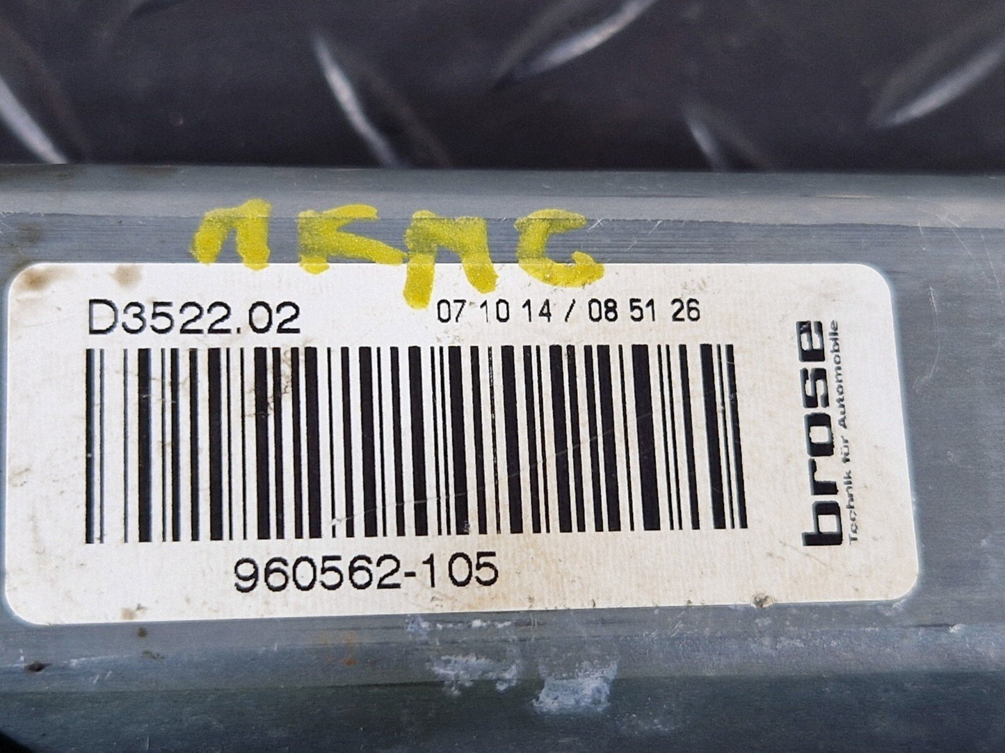 11-19 MERCEDES BENZ ML W166 FRONT SEAT ELECTRIC ADJUSTER DRIVE MOTOR  960562-105