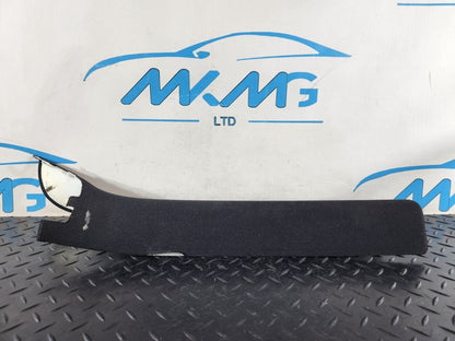11-18 BMW 6 SERIES F06 A PILLAR TRIM DRIVER RIGHT SIDE COVER BLACK 8051014
