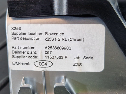 Mercedes-Benz Unknown Part Type A2536809900