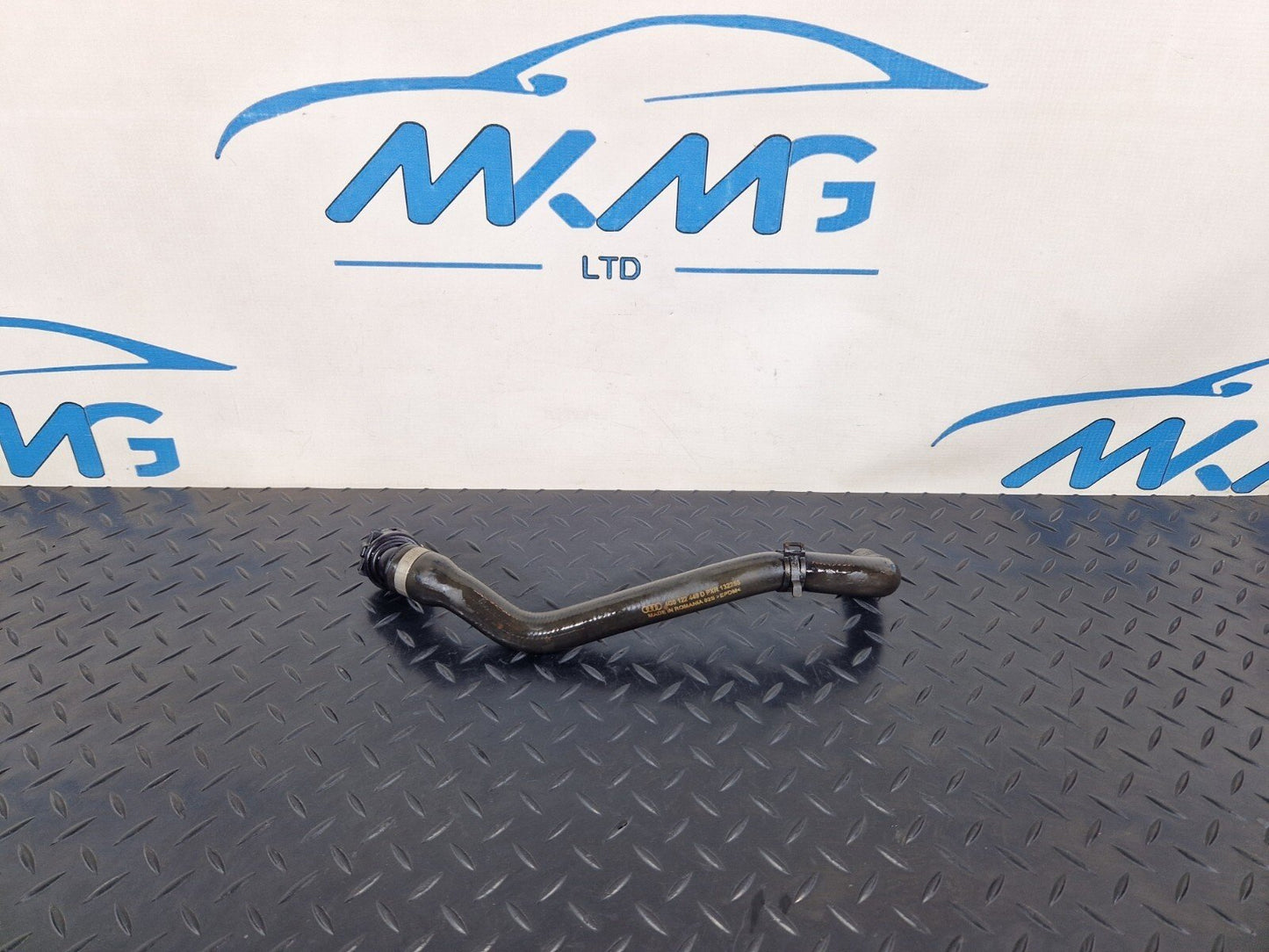 10-18 AUDI A7 4G S-LINE OEM RIGHT ENGINE COOLANT HOSE 4G0122449D