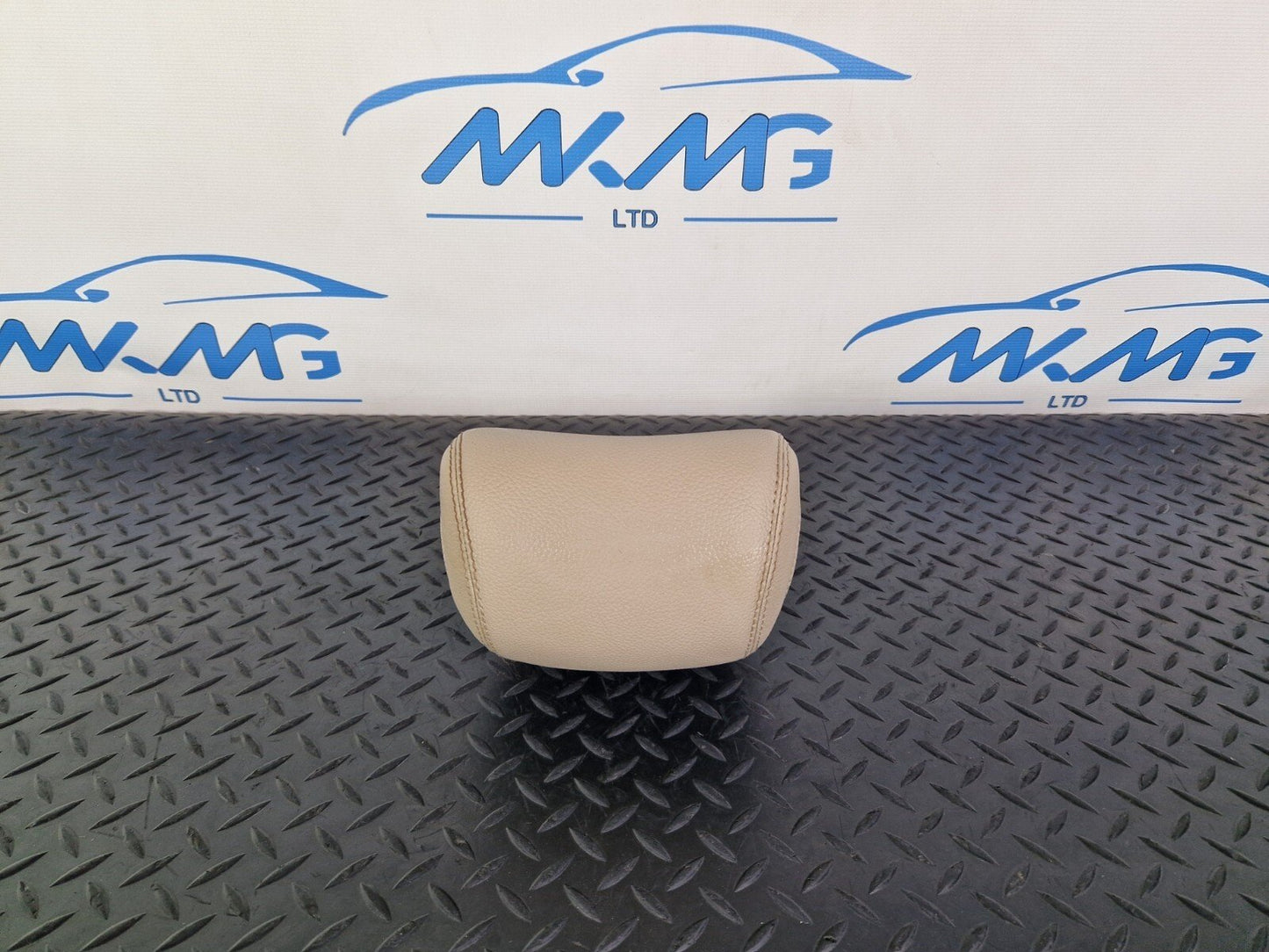 14-21 MERCEDES BENZ W205 OEM REAR SEAT BEIGE LEATHER HEAD REST A2059702950