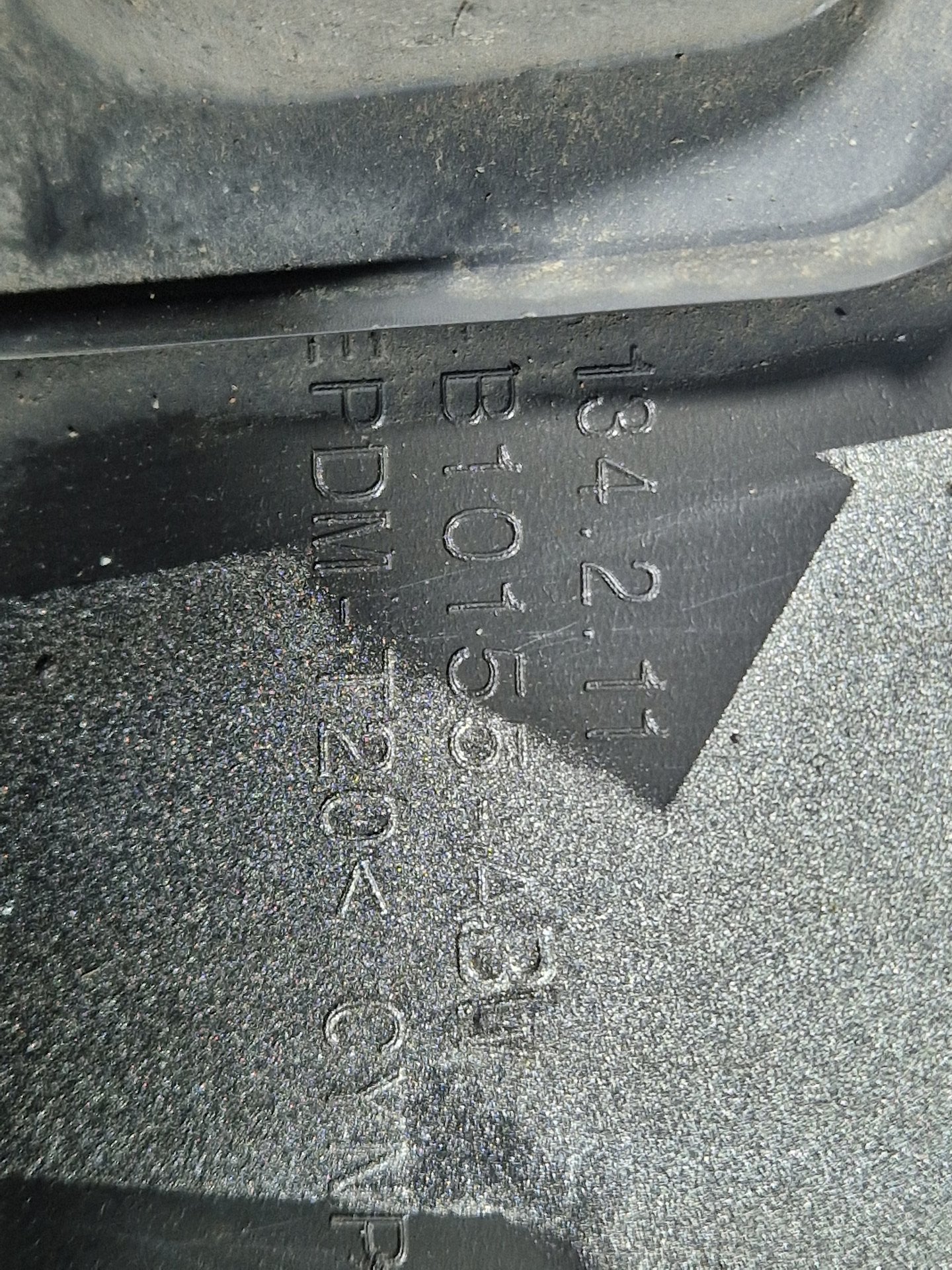 Ford Fiesta MK6 Left N/S Side Skirt Moulding C1BJB10155ABW
