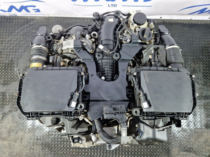 16-19 MERCEDES GLE 500e W166 3.0 OM276.821 PETROL TWIN TURBO COMPLETE ENGINE