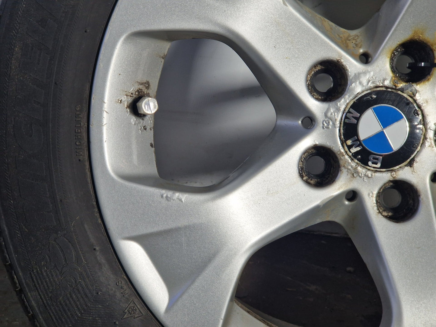BMW X1 E84 17" Alloy Wheel with Michelin Tyre ~3mm 215/60/17 6789140