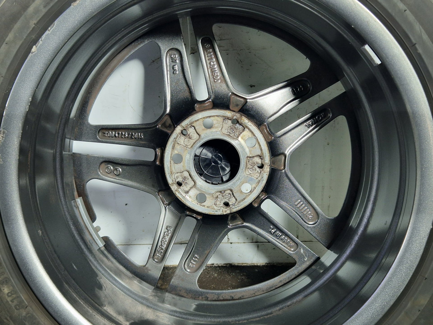 Mercedes-Benz A-Class W177 18" Alloy Wheel with Tyre 225/45/18 ~4mm A1774011500