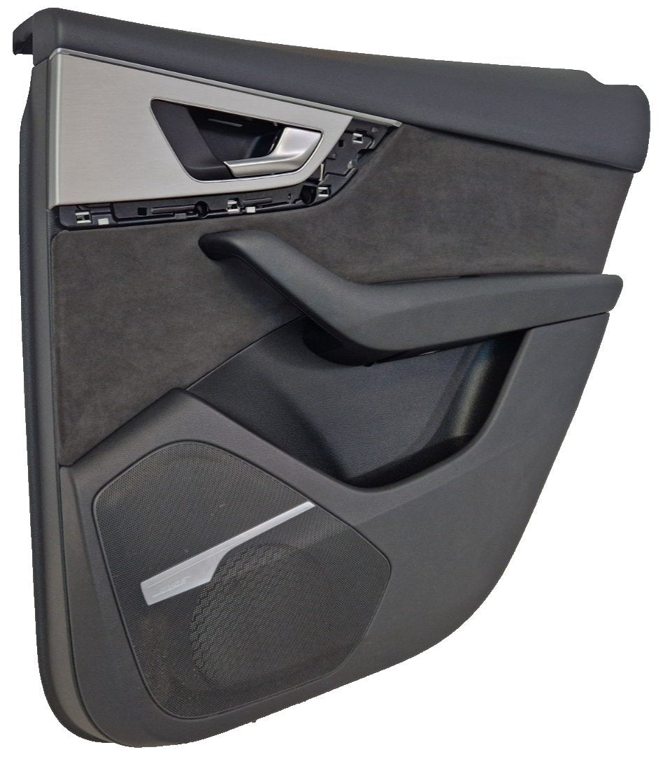 16-20 AUDI Q7 4M REAR RIGHT DOOR CARD PANEL TRIM ALCANTAR COVER 4M0867306