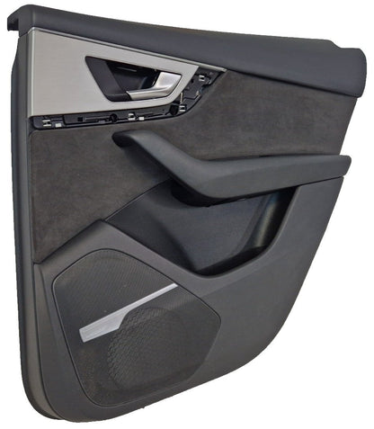 16-20 AUDI Q7 4M REAR RIGHT DOOR CARD PANEL TRIM ALCANTAR COVER 4M0867306