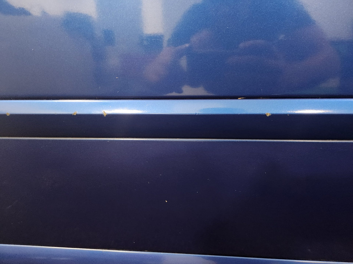 Volvo V50 MK2 FL MW Estate Rear Left Complete Door in Brilliant Blue Pearl 47600