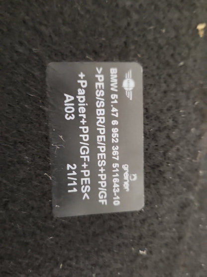 Mini Cooper Clubman R55 Estate Genuine Boot Floor Carpet Cover Liner 6952367