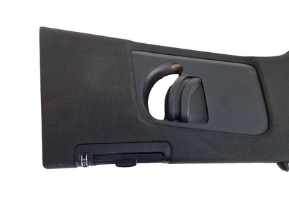 16-20 AUDI Q7 4M GENUINE RIGHT O/S B PILAR TRIM COVER IN BLACK 4M0867244B