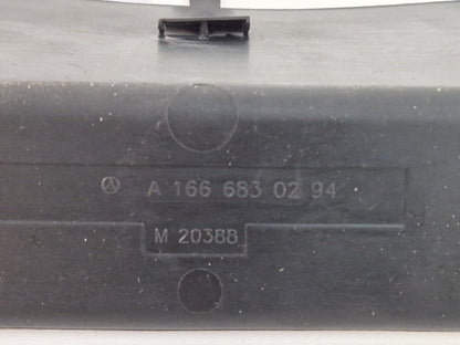 MERCEDES-BENZ RUBBER MAT INSERT CENTER CONSOLE A1666830294