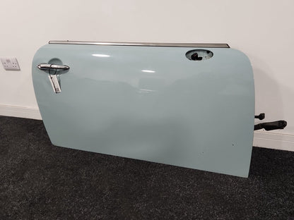 Mini Cooper Clubman R55 Estate Front Right Driver Complete Door in Ice Blue B28