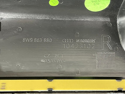 16-19 AUDI A4 B9 ESTATE GENUINE REAR RIGHT DRIVER SIDE BOOT TRIM PANEL 8W9863880