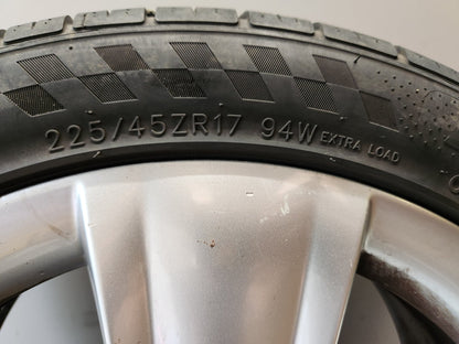 Skoda Yeti MK1 5L 17" Alloy Wheel with Tyre 225/45/17 ~5mm
