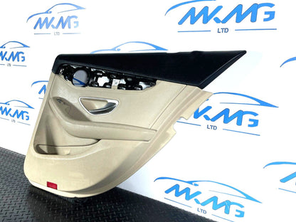 14-21 MERCEDES BENZ C350e W205 GENUINE SALOON REAR DRIVER SIDE DOOR CARD PANEL