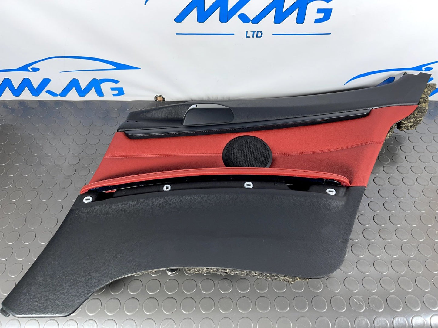 2010 BMW 3-SERIES E92 LCI REAR RIGHT RED LEATHER INTERIOR SIDE PANEL 6958350
