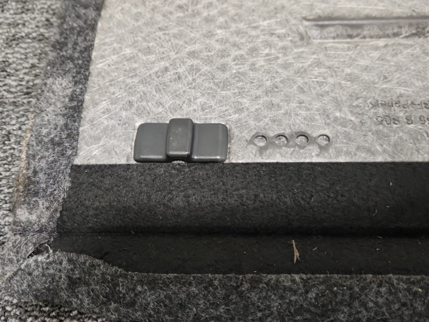 Volkswagen Polo 6R - MK5 Hatchback Rear Boot Floor Liner Cover 6R0858855B