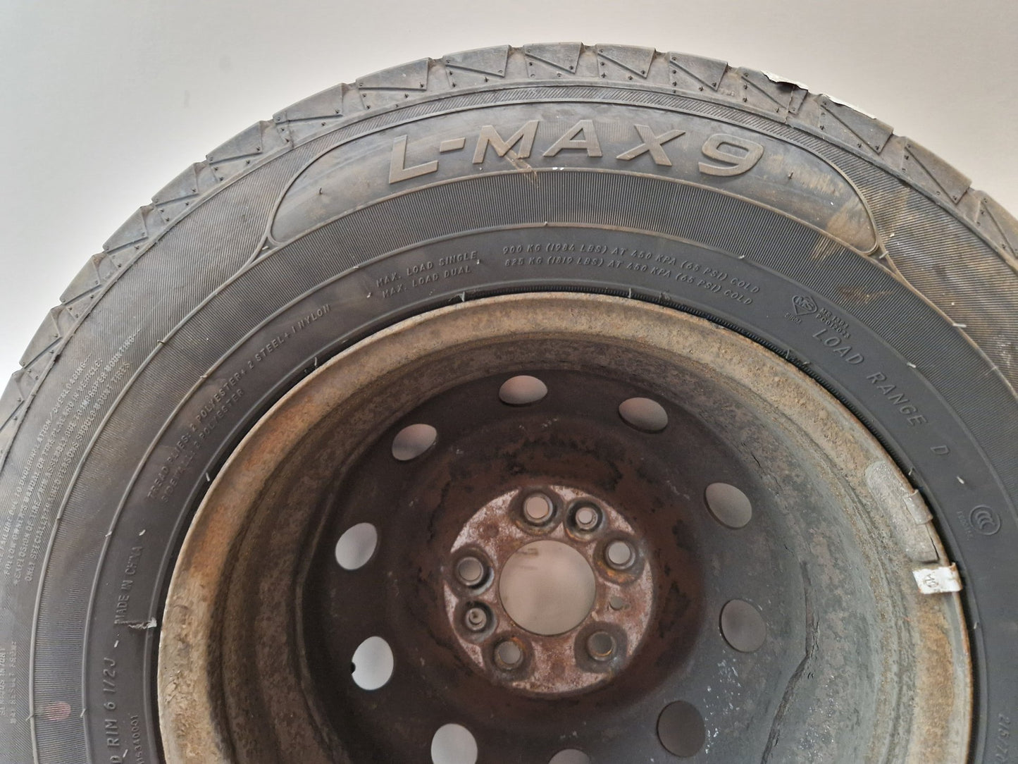 Citroen Relay Genuine Steel Wheel with Tyre 215/70/15 ~5mm