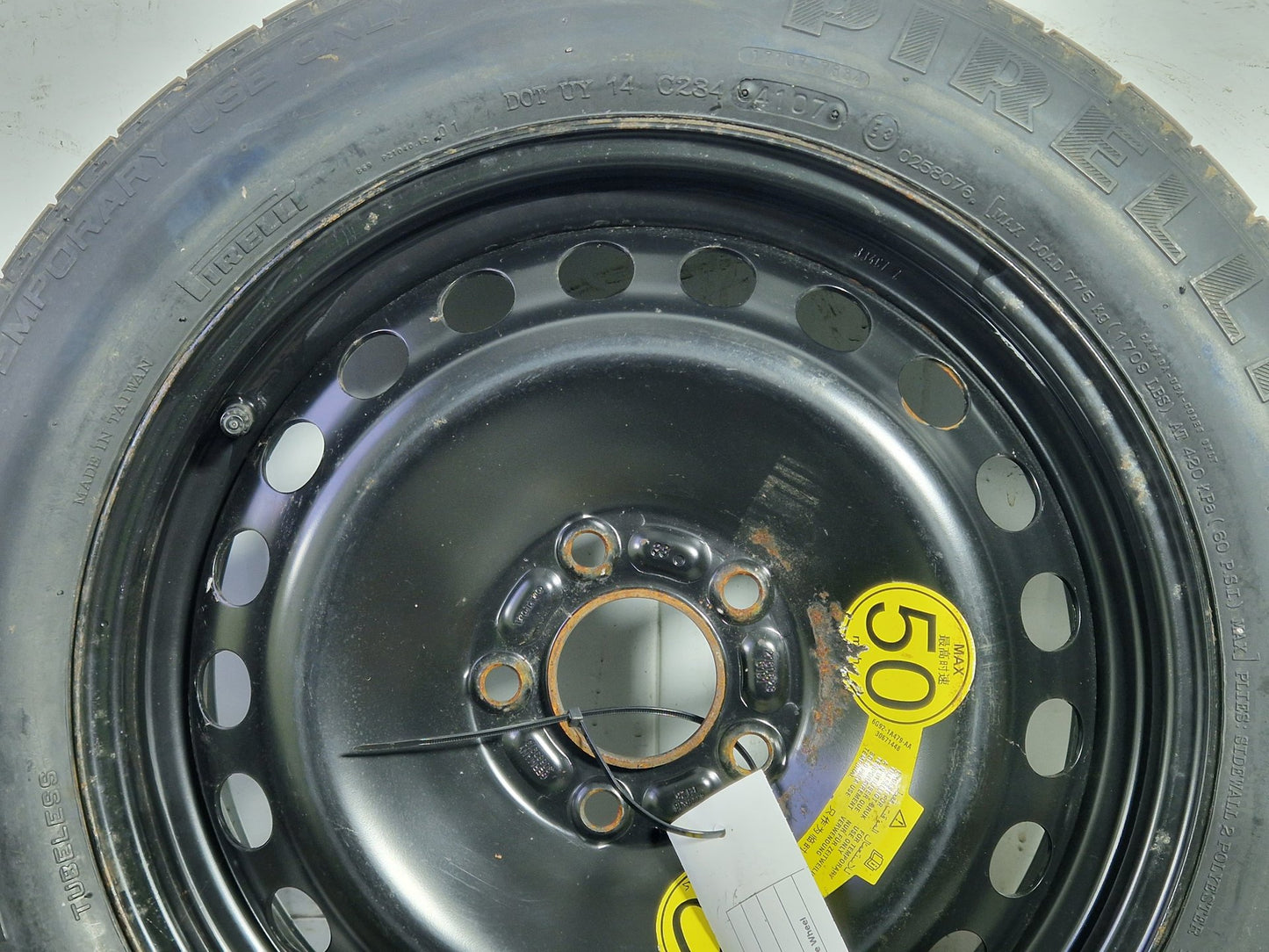 Volvo S40 MK2 (MS) Saloon 16" Spare Wheel with Tyre 125/85/16 21608236191