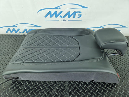 17-24 AUDI S5 F5 REAR LEFT N/S/R GENUINE LEATHER BACKREST COMFORT SEAT