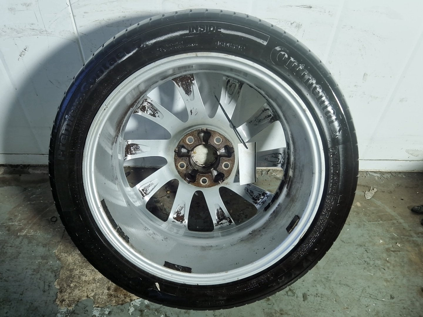 Alfa Romeo Giulietta MK3 17" Alloy Wheel with Tyre ~5mm 225/45/17 156093270