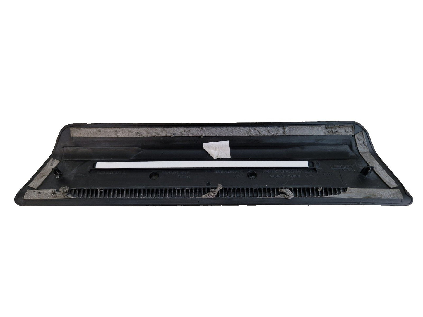 16-20 AUDI Q7 4M REAR LEFT DOOR SILL SCUFF PLATE TRIM PANEL INSERT 4M0853375