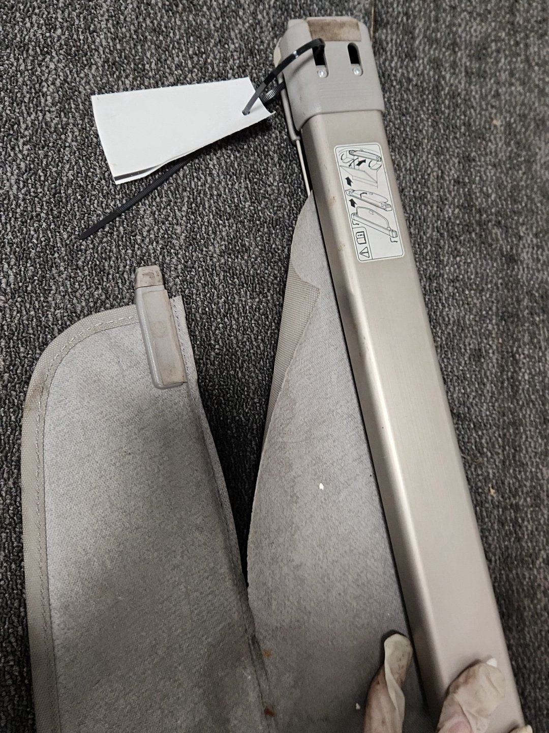 Honda Insight MK2 (ZE2) Hatchback Rear Lugggage Load Parcel Shelf *Damaged*