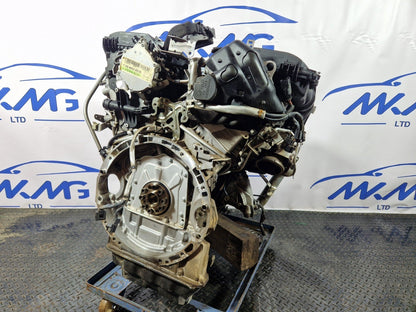 16-19 MERCEDES GLE 500e W166 3.0 OM276.821 PETROL TWIN TURBO COMPLETE ENGINE