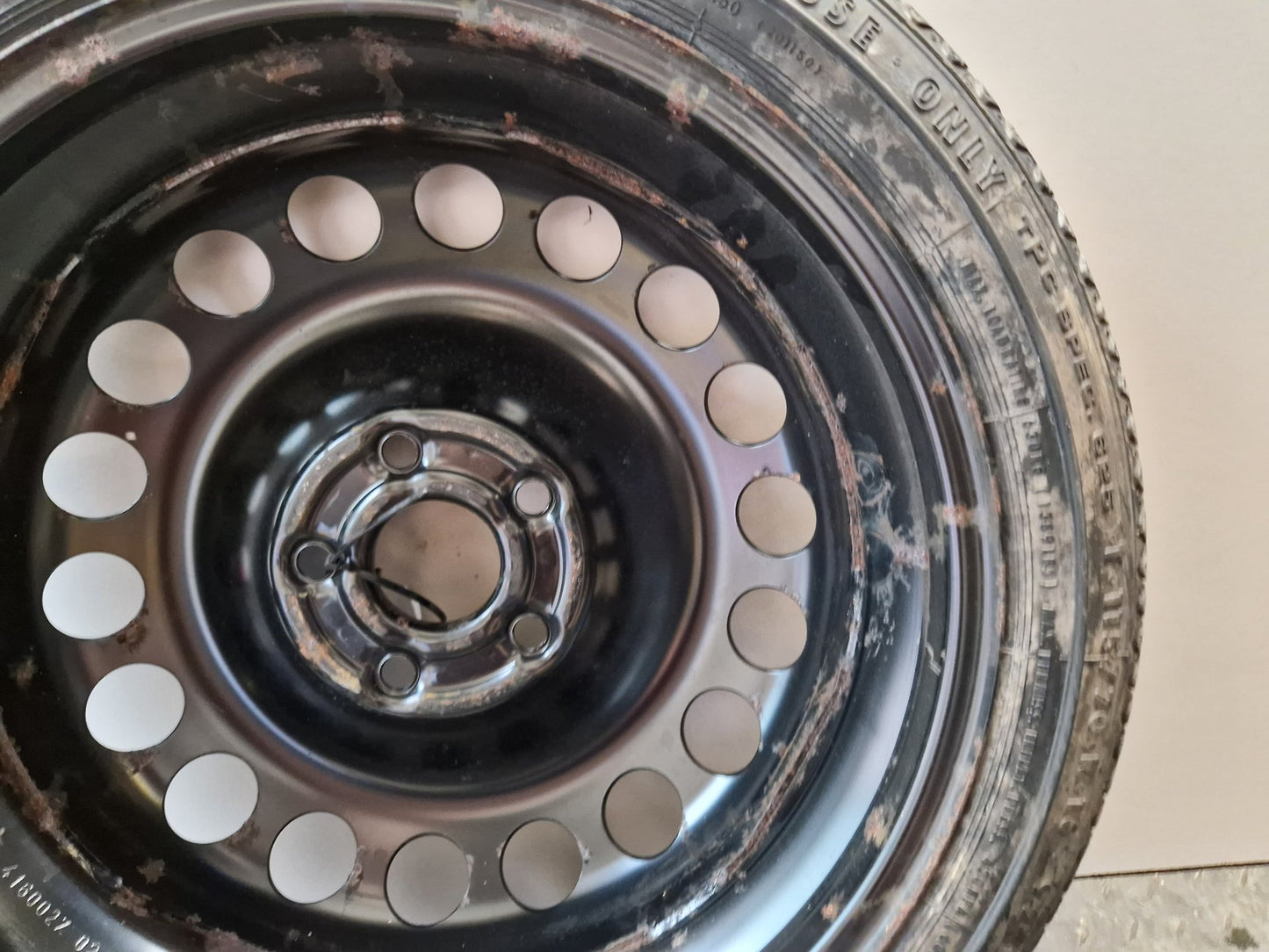 Vauxhall Astra MK6 (J) (A3400) Hatchback 16" Spare Wheel with Tyre 115/70/16
