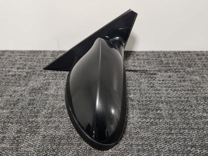 BMW 116i E87 Hatchback Genuine Front Right O/S Driver Door Wing Mirror in Black