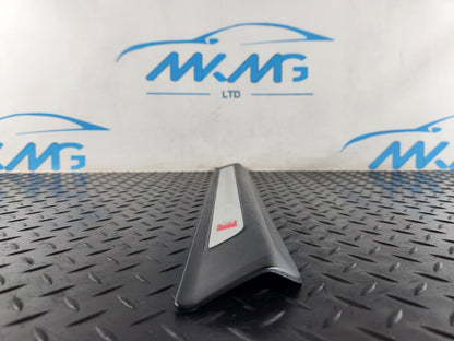 16-20 AUDI Q7 4M GENUINE S-LINE FRONT RIGHT DOOR SILL SCUFF PLATE TRIM 4M0853374