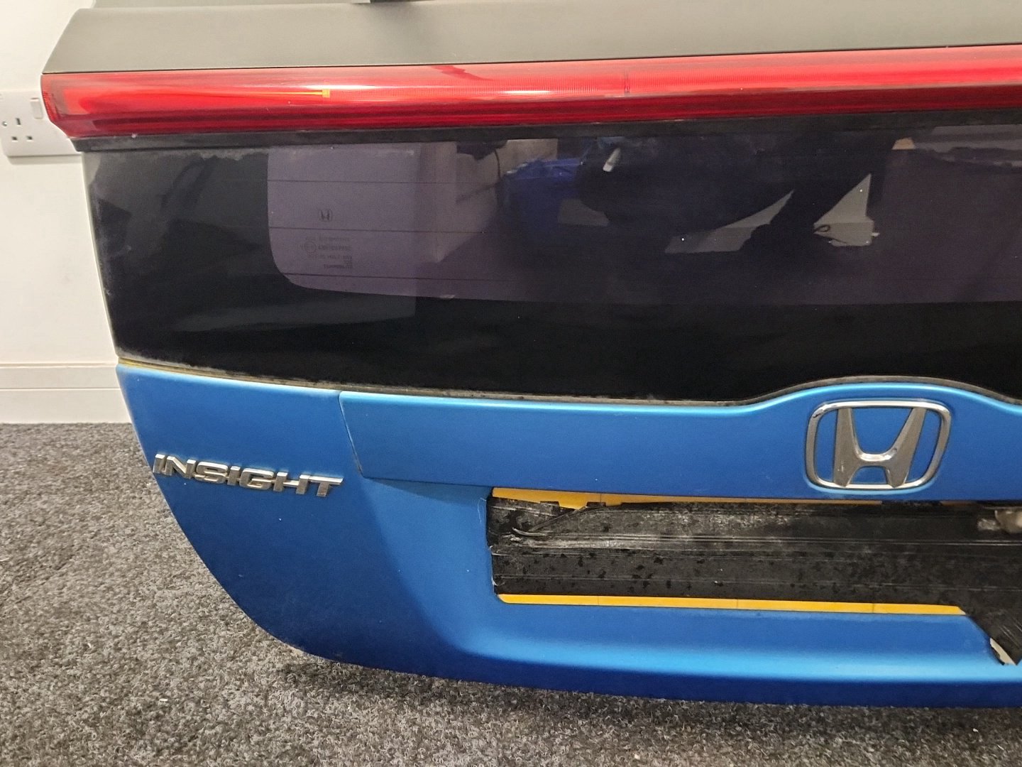 Honda Insight MK2 (ZE2) Hatchback Bootlid Trunk Tailgate in Blue