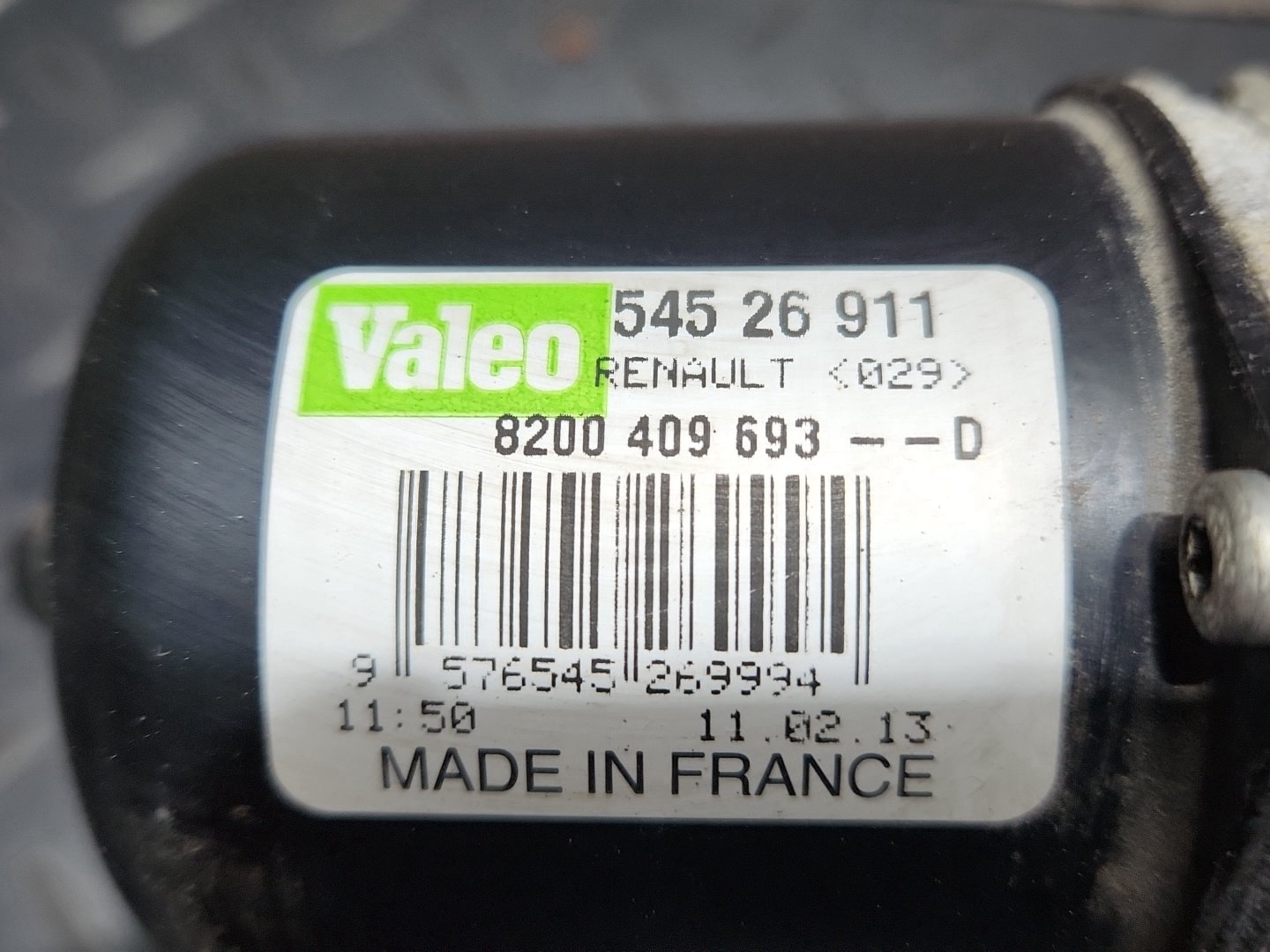 Mercedes-Benz Citan W415 Cargo Van Genuine Front Wiper Motor 54526911 8200409693