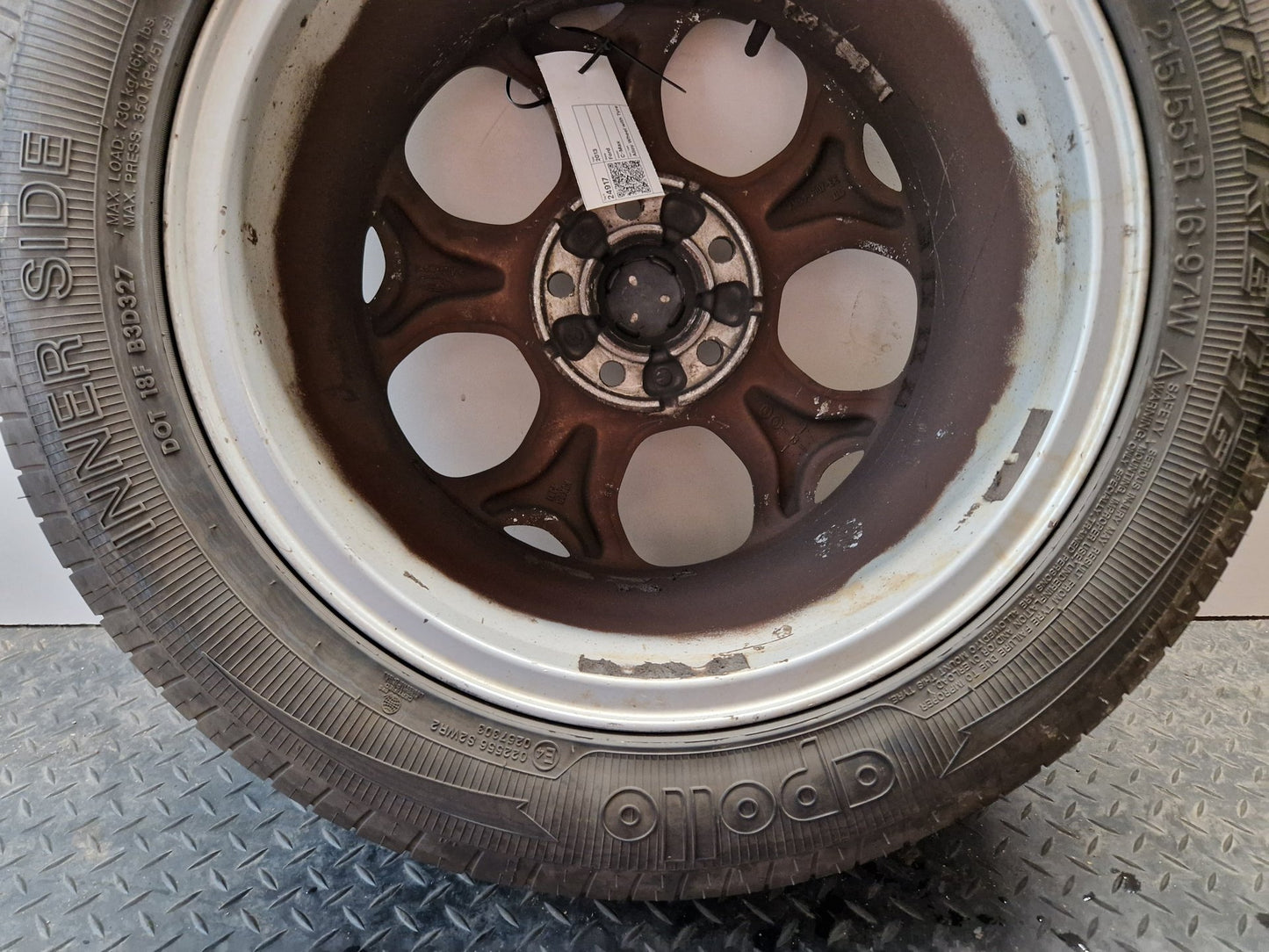 Ford C-Max MK2 (C344) 16" Alloy Wheel with Tyre 215/55/16 ~4mm