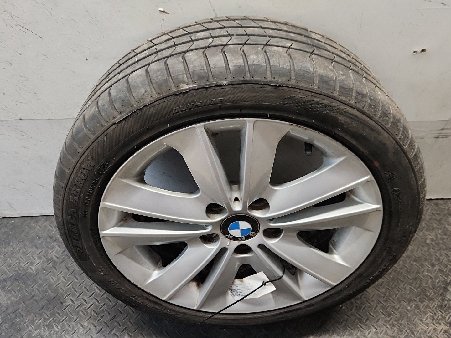 2009 BMW 116d E87 17" Alloy Wheel with Tyre 225/45/17 ~4mm 6775621