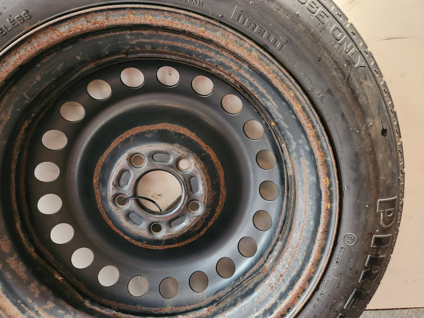 Volvo V50 MK2 FL (MW) Estate 16" Spare Wheel 125/85/16 ~3mm