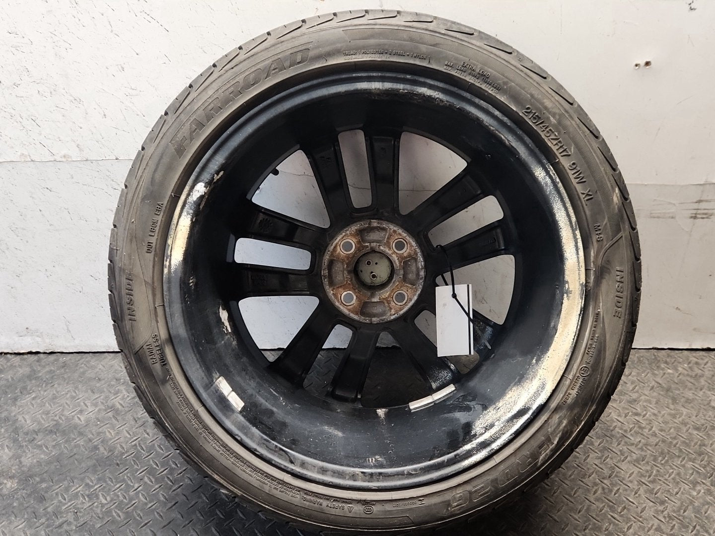 Vauxhall Corsa MK3 (D) (4400) 17" Alloy Wheel with Tyre 215/45/17 ~4mm 9272760
