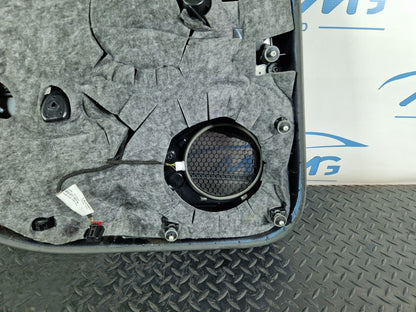 10-17 AUDI A8 4H REAR RIGHT DRIVER SIDE DOOR ALCANTARA CARD PANEL 4H0868068