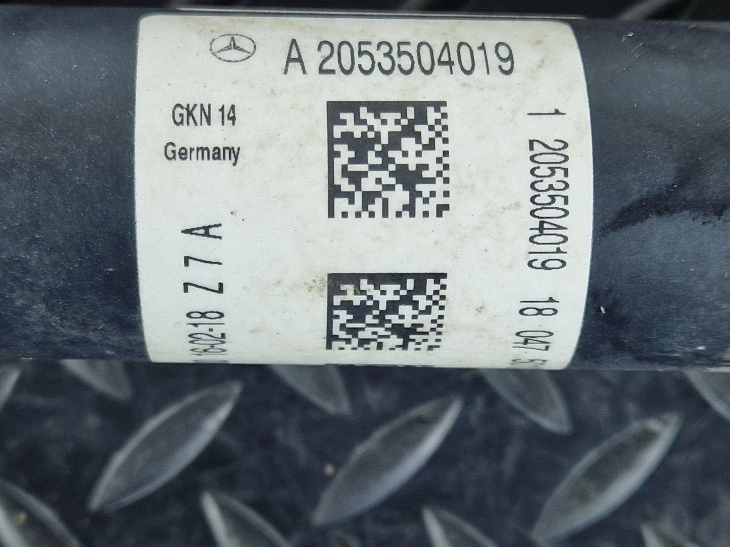 14-21 MERCEDES BENZ C200 W205 GENUINE REAR LEFT SIDE DRIVESHAFT A2053504019