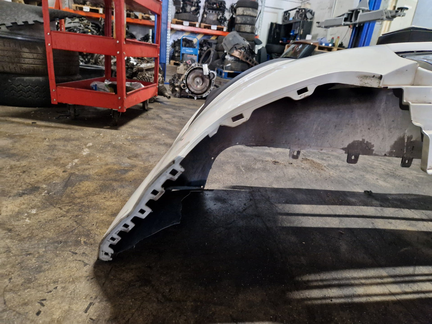 Vauxhall Combo MK3 (D) (61VO) Cargo Van Complete Front Bumper in White 5PU
