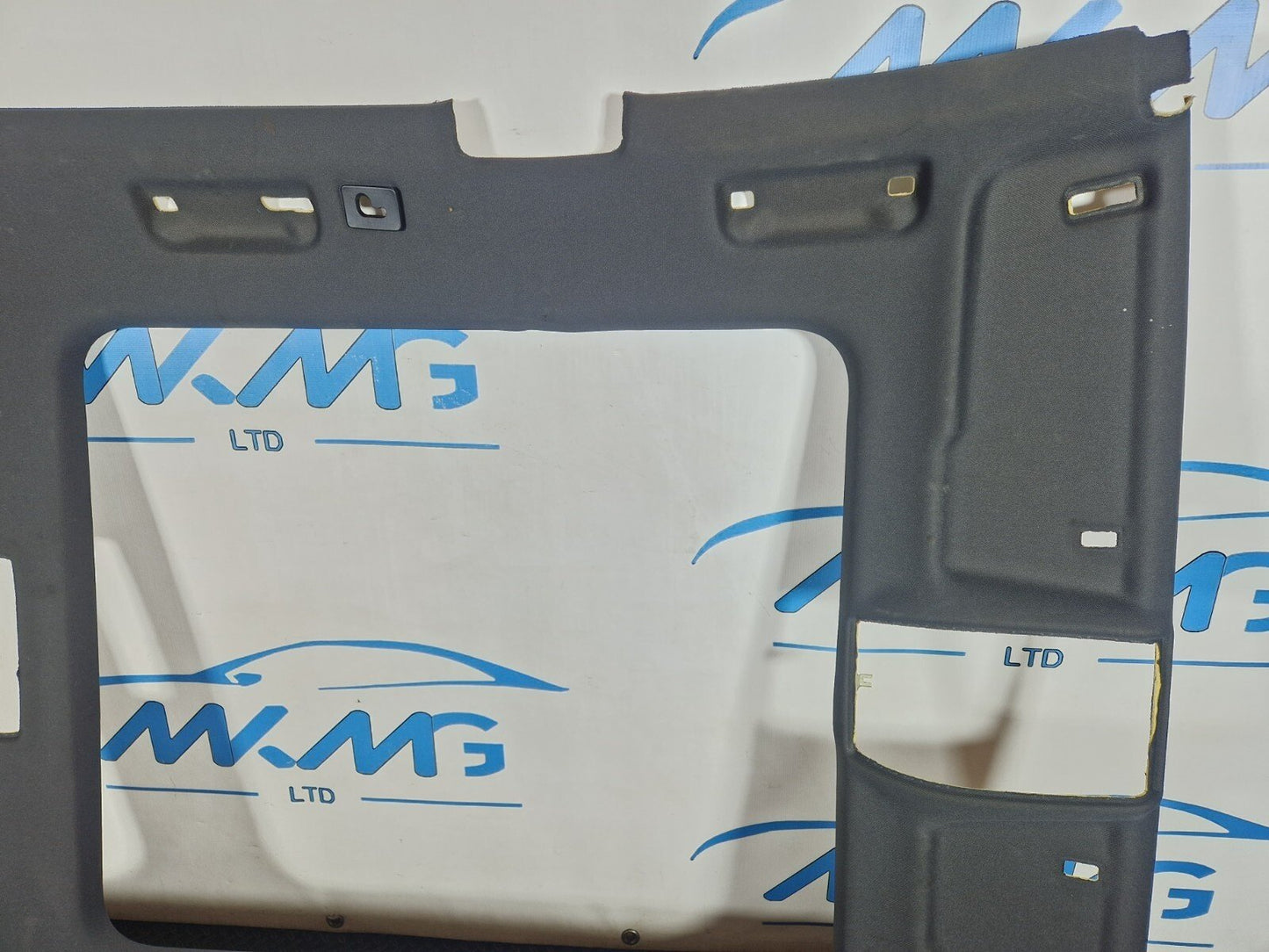 10-15 AUDI Q7 4L BLACK S SLINE PANORAMIC ROOF HEAD LINER LINING 4L0867505