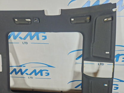 10-15 AUDI Q7 4L BLACK S SLINE PANORAMIC ROOF HEAD LINER LINING 4L0867505