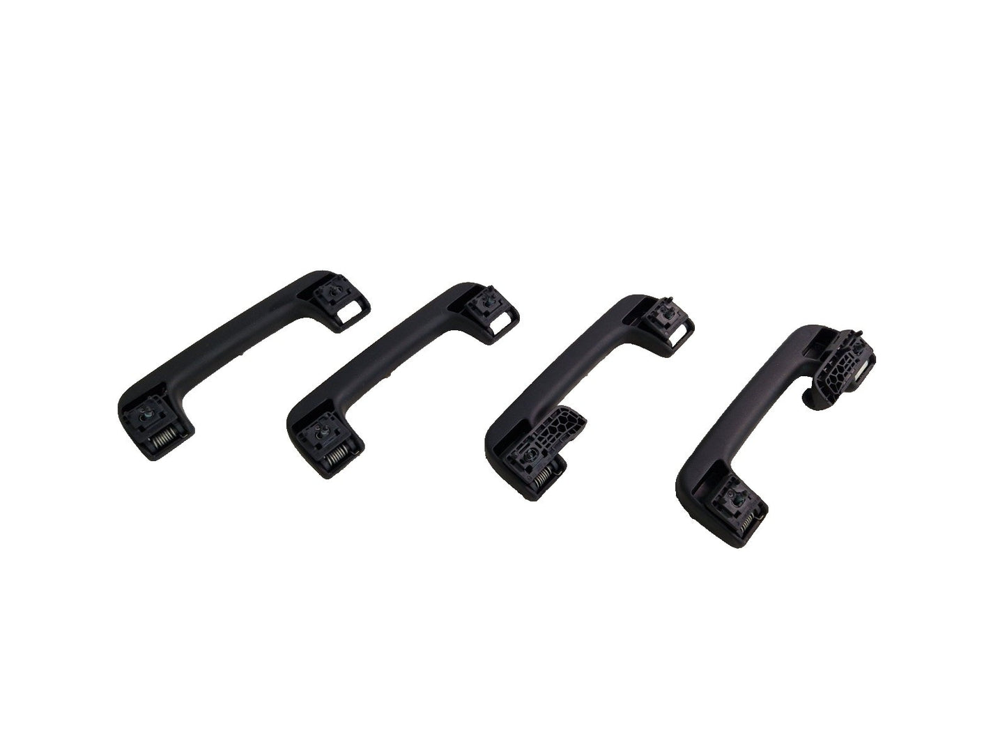 10-15 AUDI Q7 4L GENUINE SET OF 4 BLACK GRAB HANDLES 8P0857607K