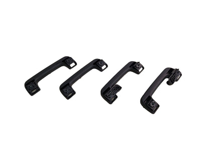 10-15 AUDI Q7 4L GENUINE SET OF 4 BLACK GRAB HANDLES 8P0857607K