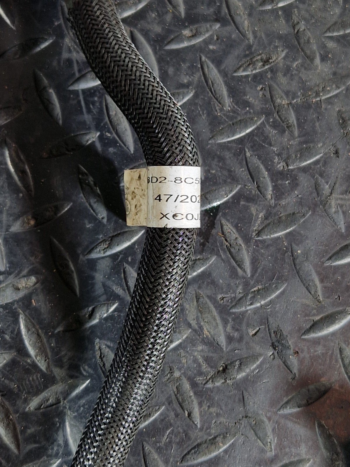 19-ON RANGE ROVER EVOQUE L551 GENUINE FUEL HOSE PIPE K8D2-8C500-AB