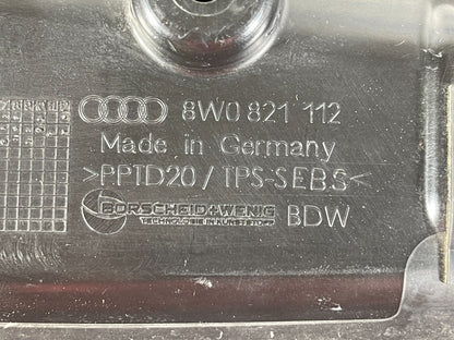16-19 AUDI A4 B9 GENUINE FRONT RIGHT DRIVER SIDE WING FILLER INSULATOR 8W0821112