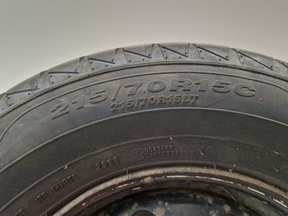 Citroen Relay Genuine Steel Wheel with Tyre 215/70/15 ~5mm