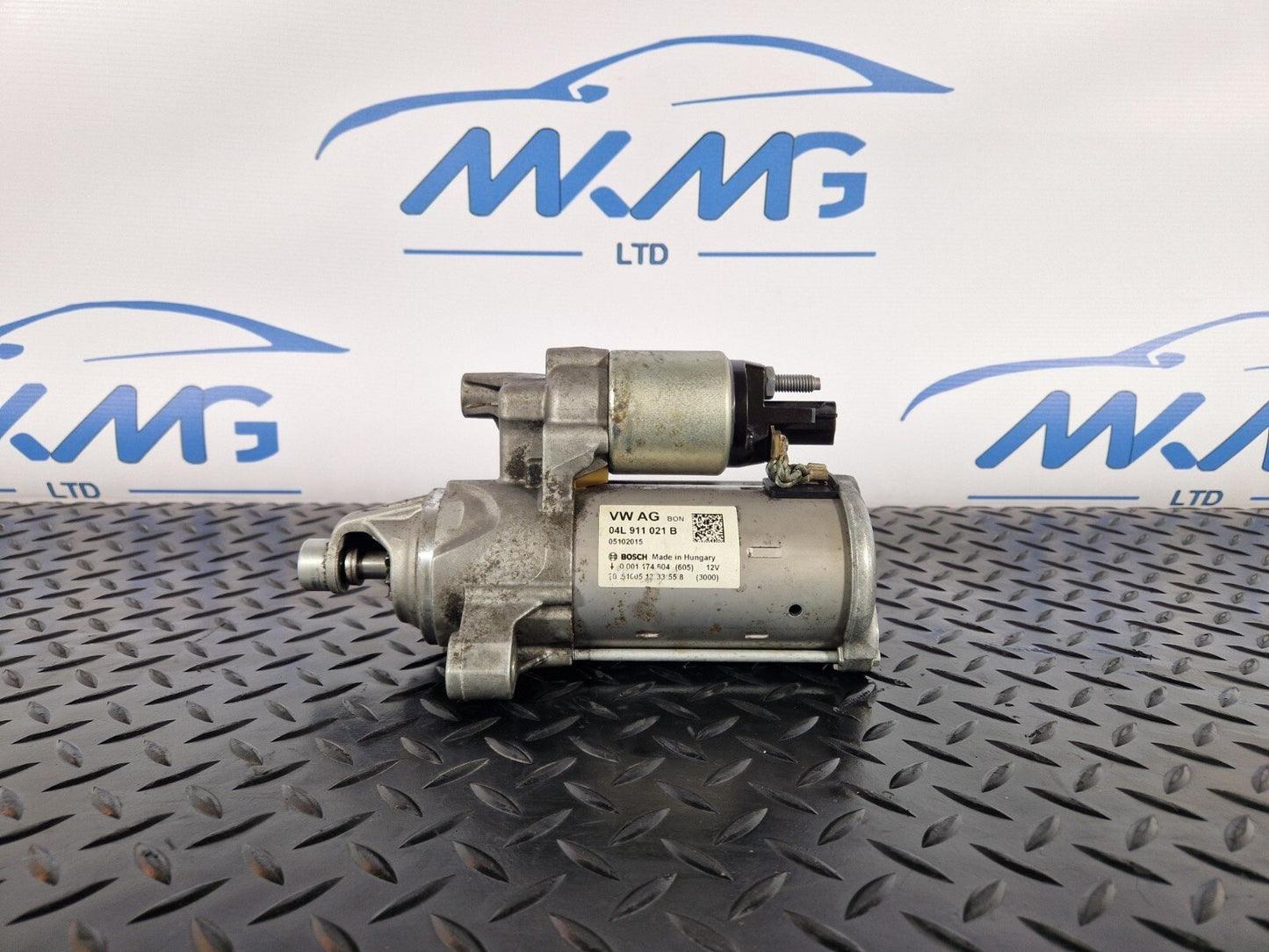 16-19 AUDI A4 B9 GENUINE STARTER MOTOR MANUAL GEARBOX 04L911021B