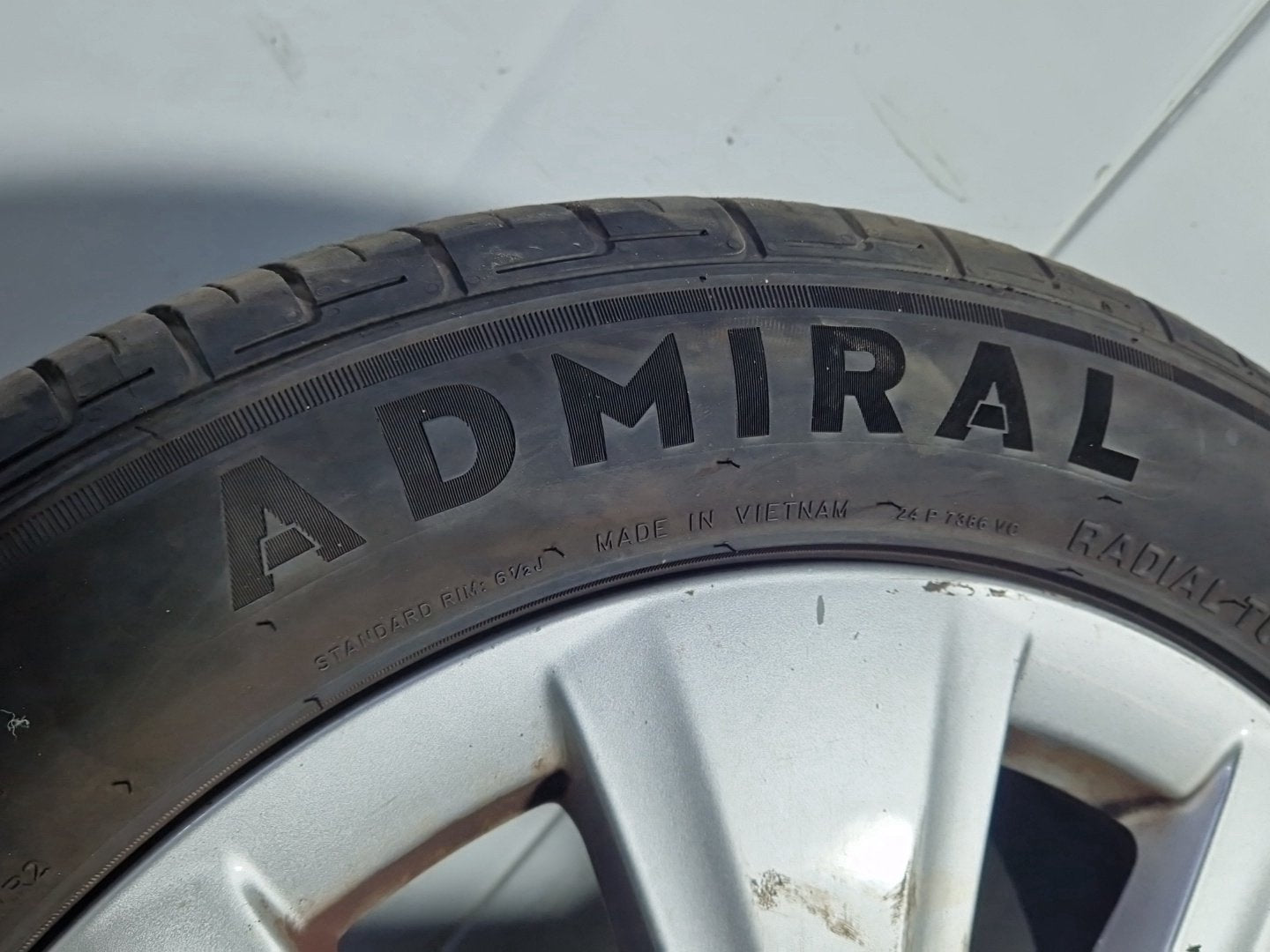 2008 Audi A3 8P 16" Alloy Wheel with Tyre 205/55/16 ~7mm 8P0601025BJ